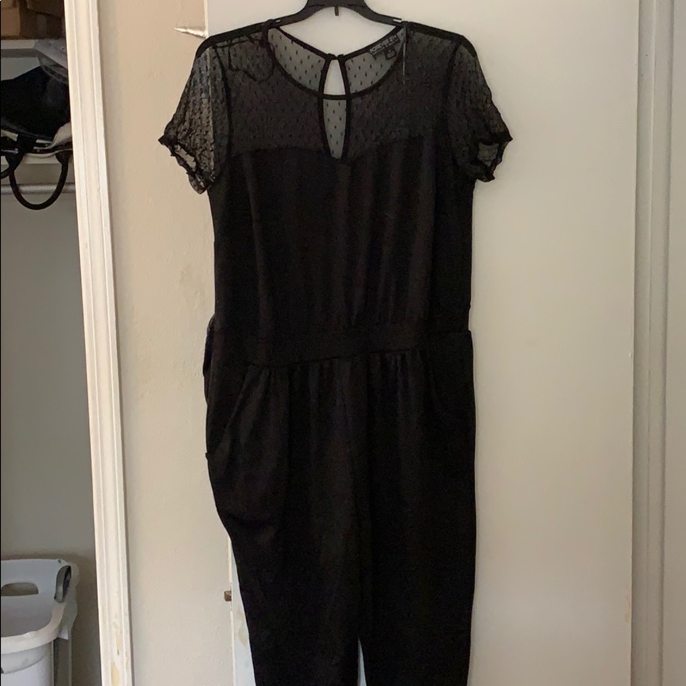 Forever 21+ short sleeve jumpsuit